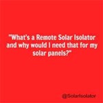 Solution to Rooftop Solar Panel Fires